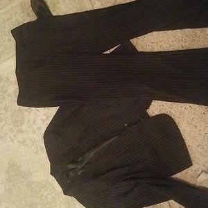 Pin stripped suit, blazer jacket and pants